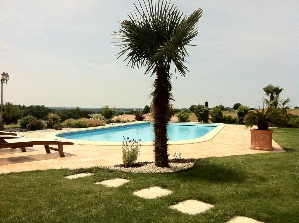Le Clos Castel - Gite Equipe Casteljaloux Exteriör bild