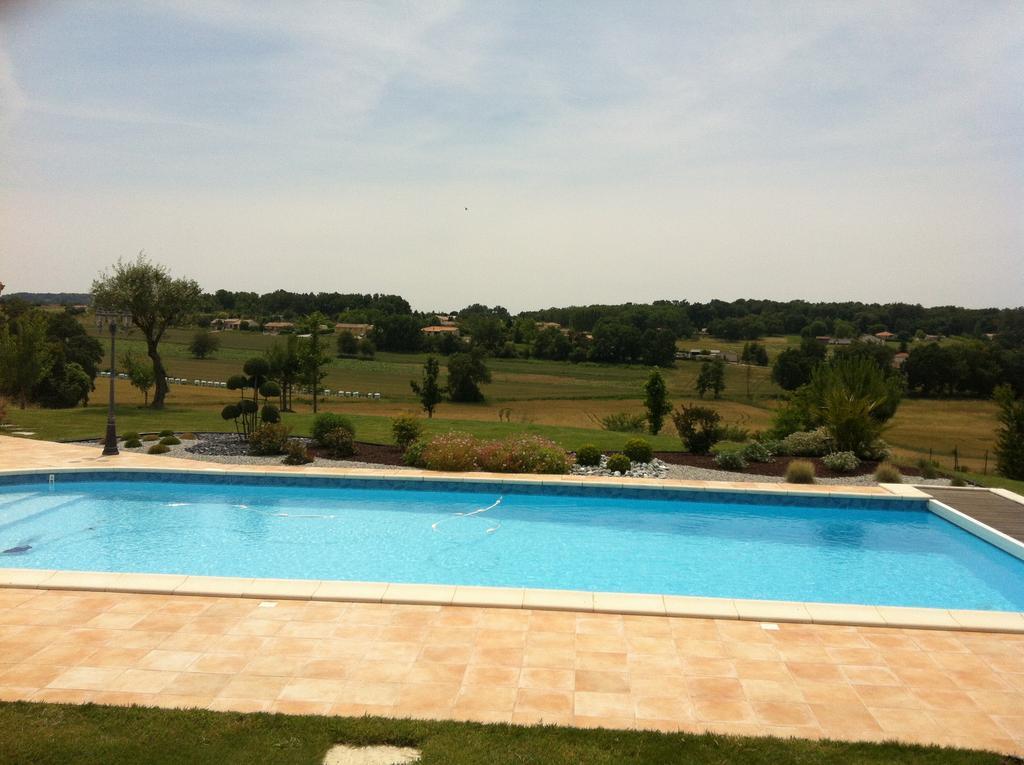 Le Clos Castel - Gite Equipe Casteljaloux Exteriör bild