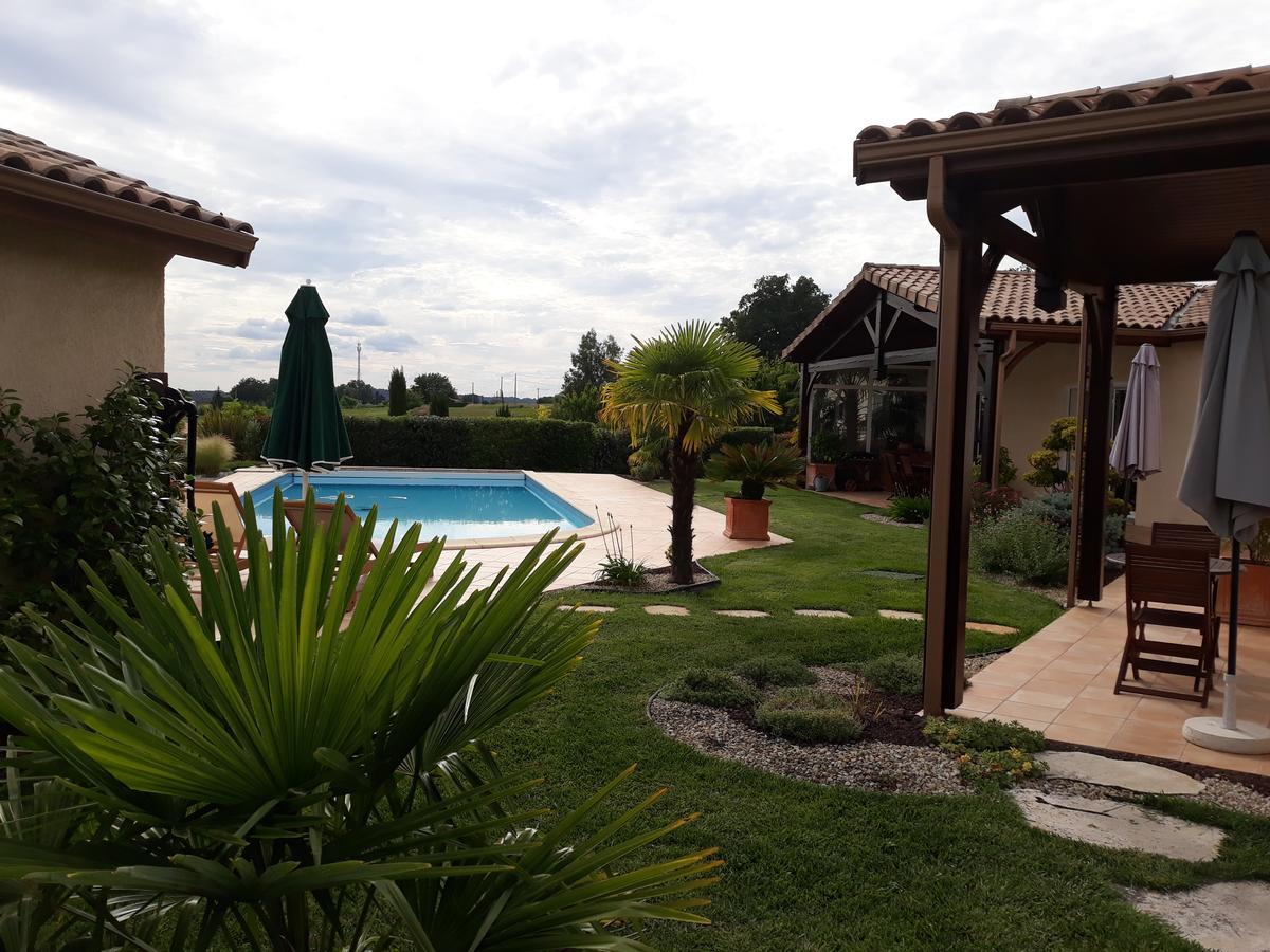 Le Clos Castel - Gite Equipe Casteljaloux Exteriör bild